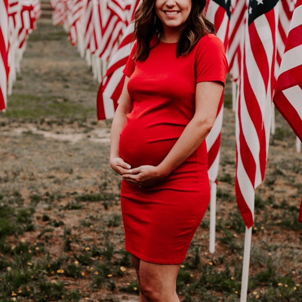 Pinkblush maternity dress